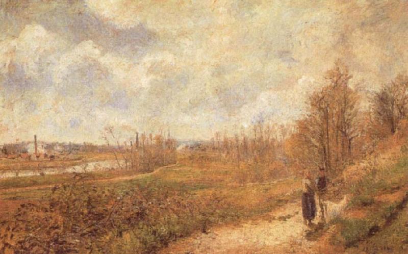 Camille Pissarro Path at Le Chou